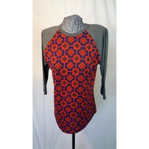 LulaRoe Randy T Kaleidoscope Pattern Large 14 -16